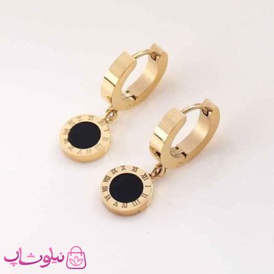 گوشواره زنانه استیل طرح بولگاری