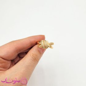 انگشتر زنانه وای اس ایکس طرح گره تیفانی