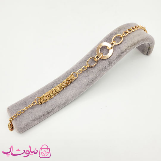 قیمت دستبند دخترانه ژوپینگ با زنجیر ترکیبی