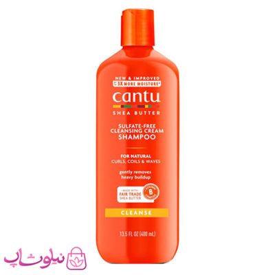 خرید شامپو مو کنتو مدل شی باتر مناسب موی فر sulfate free حجم 400 میل