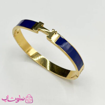 خرید دستبند زنانه هرمس رنگ سرمه ای
