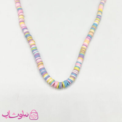 خرید گردنبند زنانه فیمو با طرح هفت رنگ