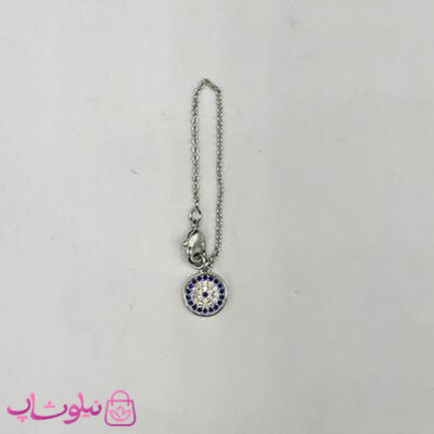 خرید آویز ساعت زنانه ysx نگیندار نقره ای