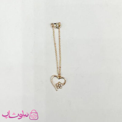 خرید خرید آویز ساعت زنانه ysx طرح قلب برفی نگینی