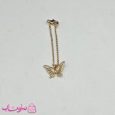 خرید آویز ساعت زنانه وای اس ایکس طرح پروانه