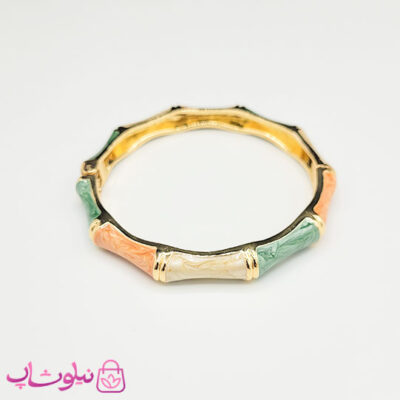 خرید دستبند زنانه مدل بامبو (استخوانی) سه رنگ