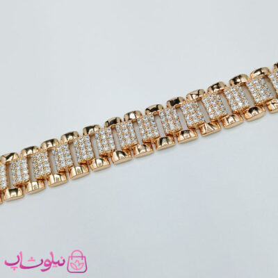 قیمت دستبند زنانه ژوپینگ مدل Rolex نگیندار