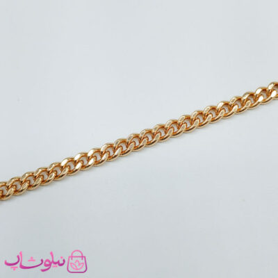 قیمت خرید دستبند ژوپینگ کارتیه تراشدار طول 19 سانت و عرض 5 میل