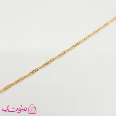 قیمت زنجیر زنانه سنگاپوری برند ژوپینگ ظریف