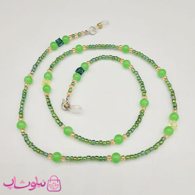 خرید بند عینک دستساز برند N&SH با رنگ سبز روشن